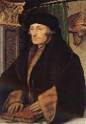 Hans Holbein Rotterdam's Erasmus and the Renaissance portrait Bizhu USA oil painting artist